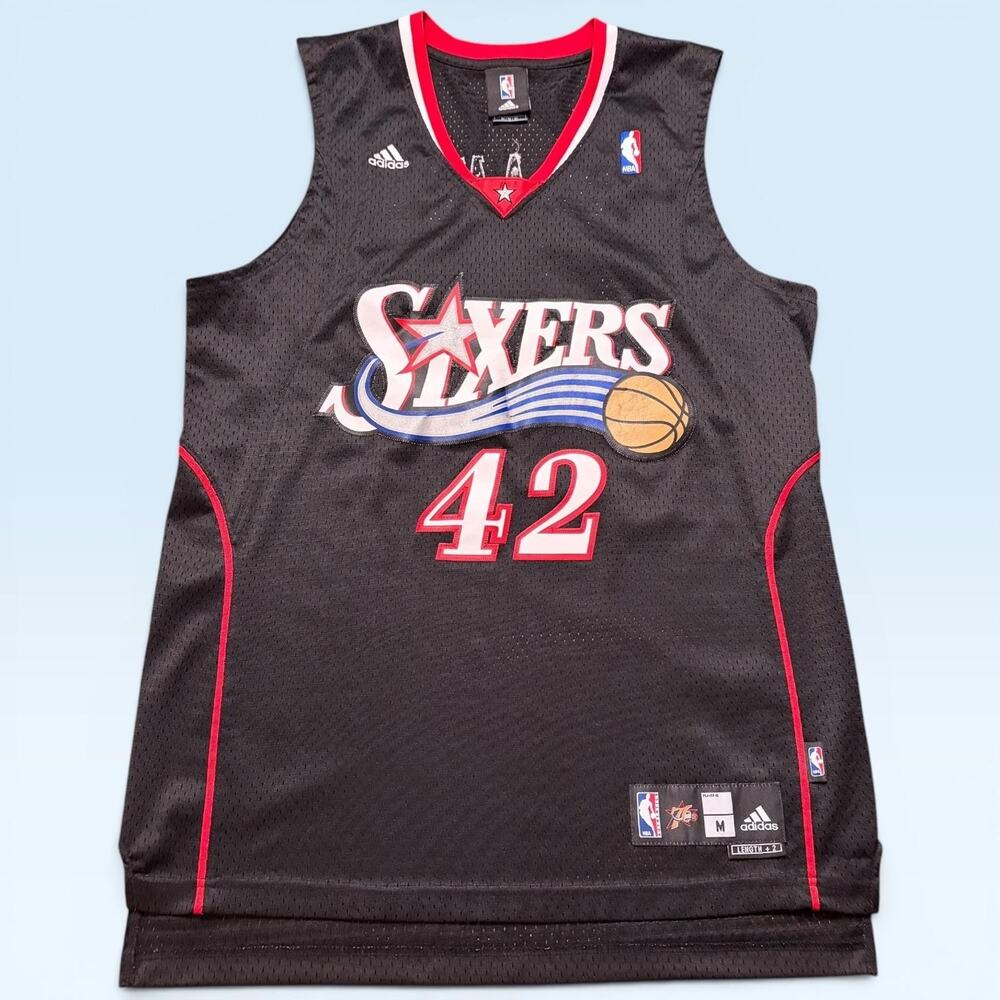 Philadelphia 76ers Jersey Mens Medium  Adidas Elton Brand 42